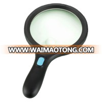 NO.6907B Dual Lens 138mm Handheld Magnifying Glass with Led Light